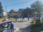 Memoriál v Leštince, požární útoky dětí i dospělých