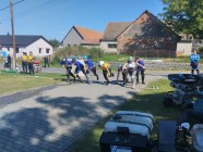Memoriál v Leštince, požární útoky dětí i dospělých