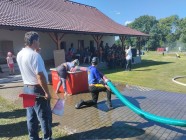 Memoriál v Leštince, požární útoky dětí i dospělých