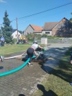 Memoriál v Leštince, požární útoky dětí i dospělých