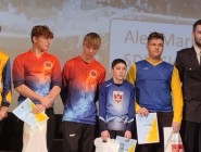 Slavnostní vyhlášení Chrudimské ligy v šedesátkách ve Skutči