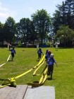 Hasiči Lozice děti: Krouna - požární útoky