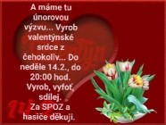 VALENTÝNSKÉ SRDCE - únor