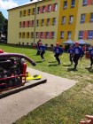 Hasiči Lozice děti: Krouna - požární útoky